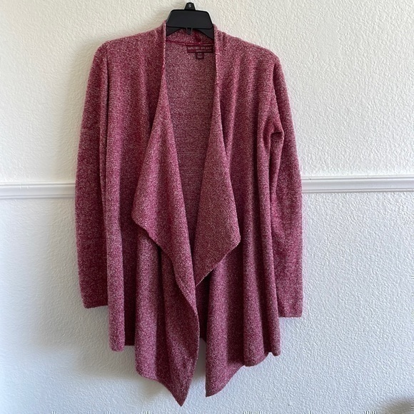 Barefoot Dreams Sweaters - Barefoot dreams, Calypso wrap, bamboo chick lite, s/m cardigan cranberry